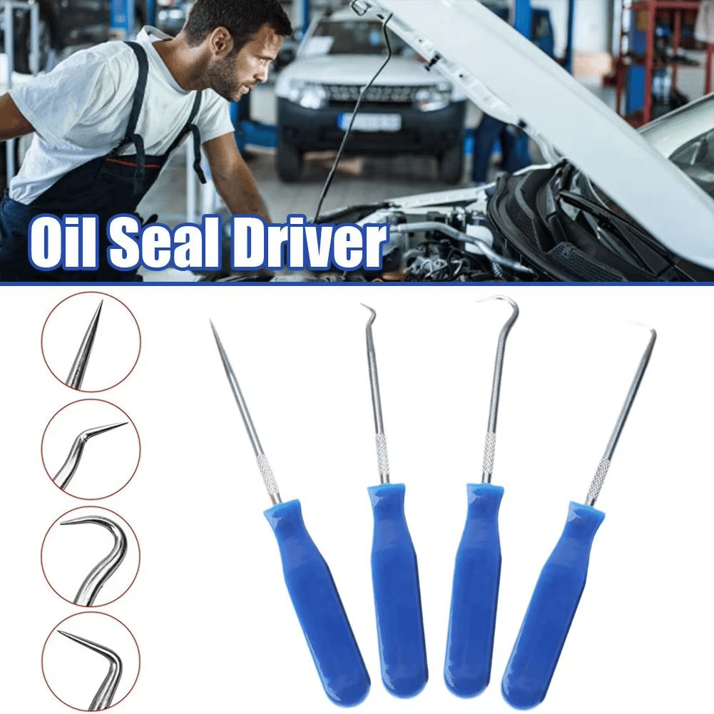 🔧 4-Piece 135mm Car Oil Seal Screwdrivers Set