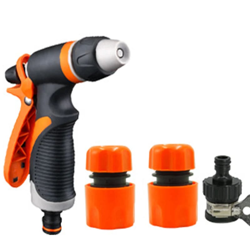 💦Household Car Wash Water Gun-Adjustable Spray, Anti-Slip Grip & Universal Connectors for Effortless Home & Vehicle Cleaning 🚗✨