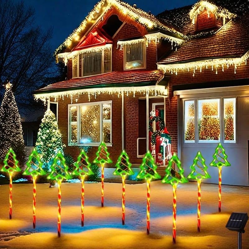 Solar Christmas Tree Lights