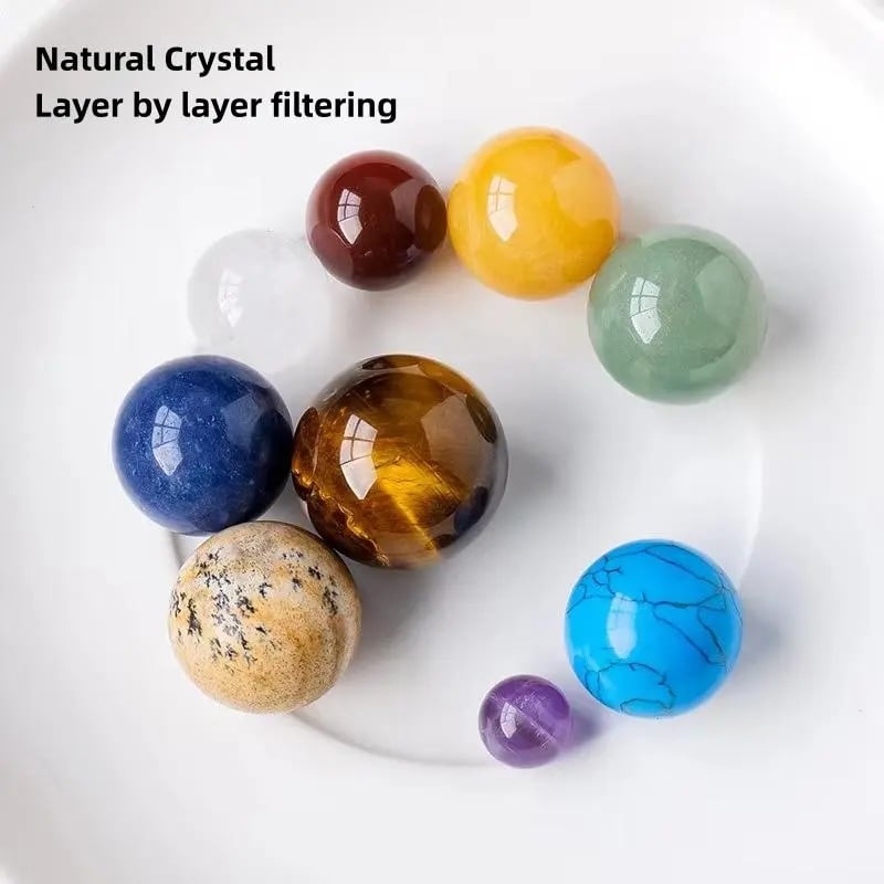 Solar System Planet Crystal Ball