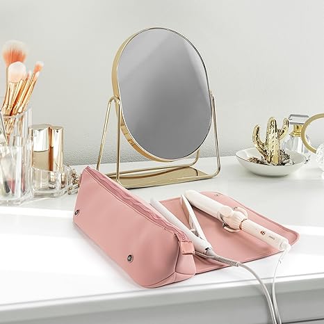 Hair Tools Travel Bag and Heat Resistant Mat