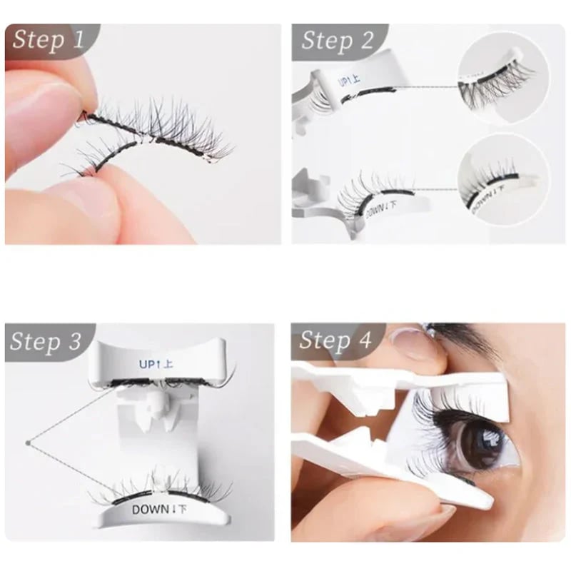🔥2026 Hot Sale💥Buy 1 Get 1 Free🔥Reusable Magnetic Eyelashes with Applicator