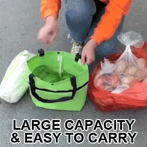 🥳💞 50K+ SALES! ⚡🛒 Shopping bag foldable green bag