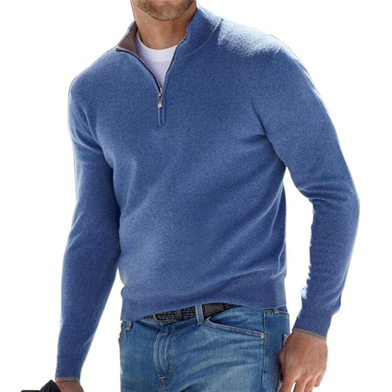 🔥Men's Basic Zipped Sweater