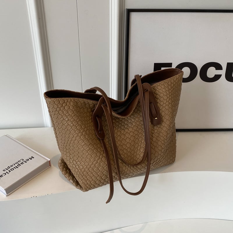 Stylish Braid Design Tote Bag for Women