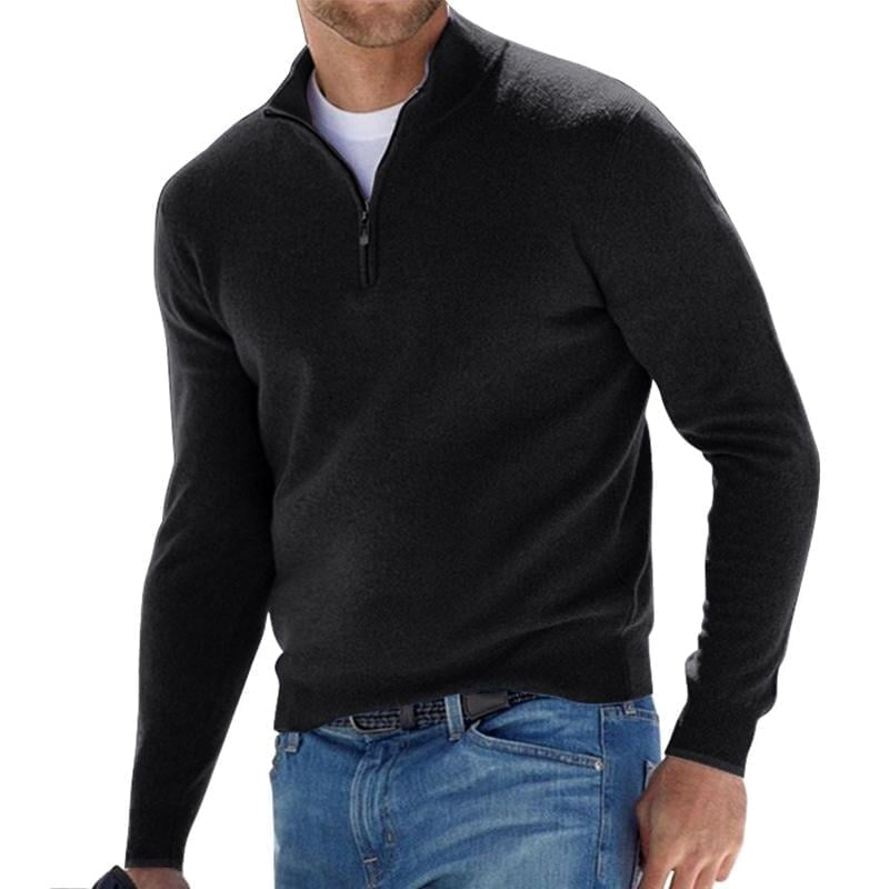 🔥Men's Basic Zipped Sweater