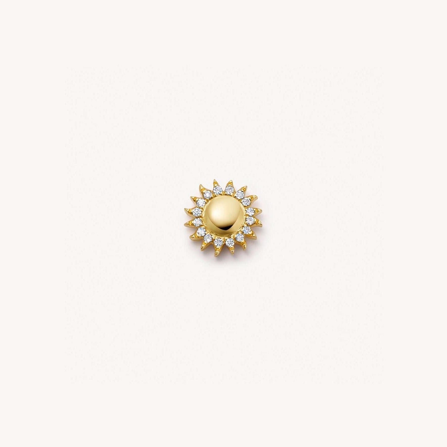 Fillable Locket Pendant Necklace: Gold-Plated Copper, 8 Mini Charms