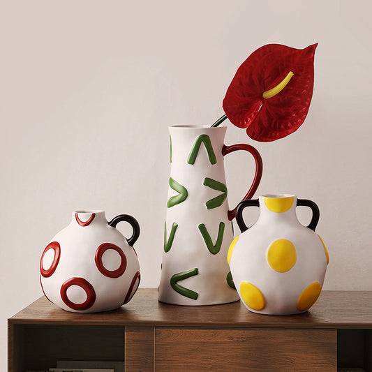 Hand-painted creative ceramic painting
