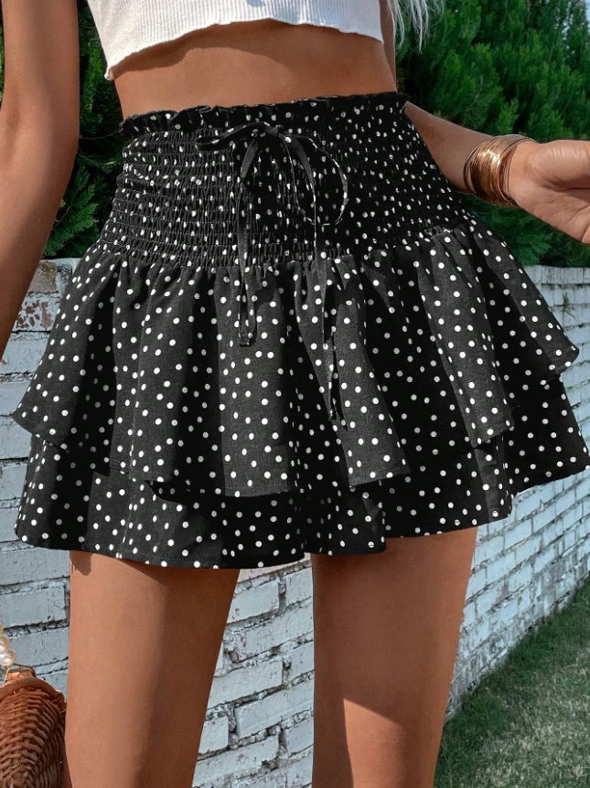 😍💕Lightweight Slimming Floral Ruffle Tiered Skirt✨