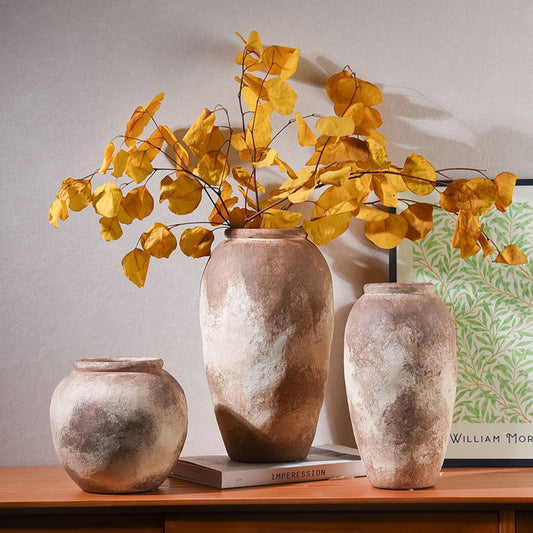 Elegant vintage ceramic vase