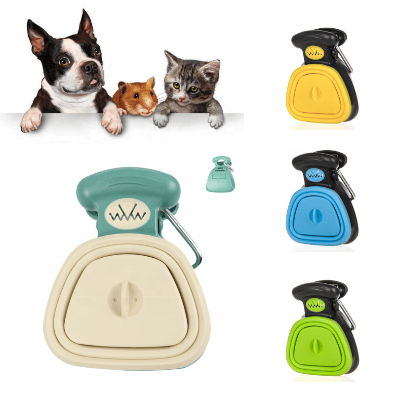 No-Touch Poop Scooper - Foldable wide-mouth pet waste cleaning tool! 🐕