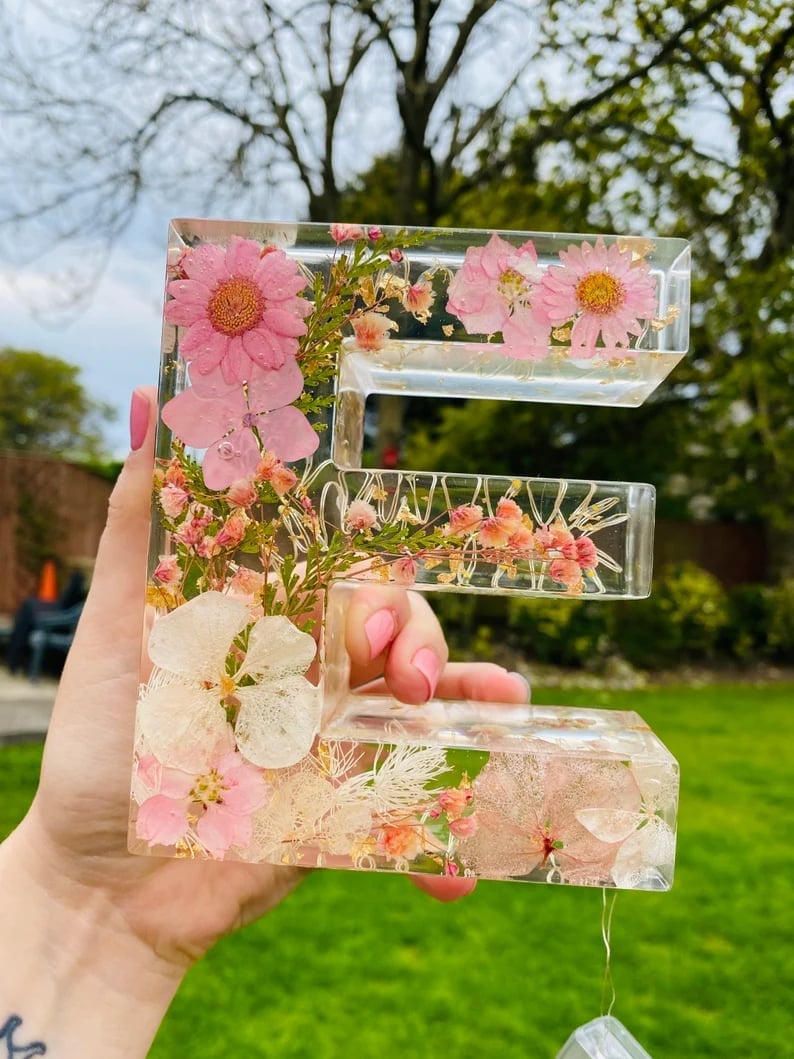 🔥Valentine's Day Hot Sale🎁 Handmade Floral Night Light🎉