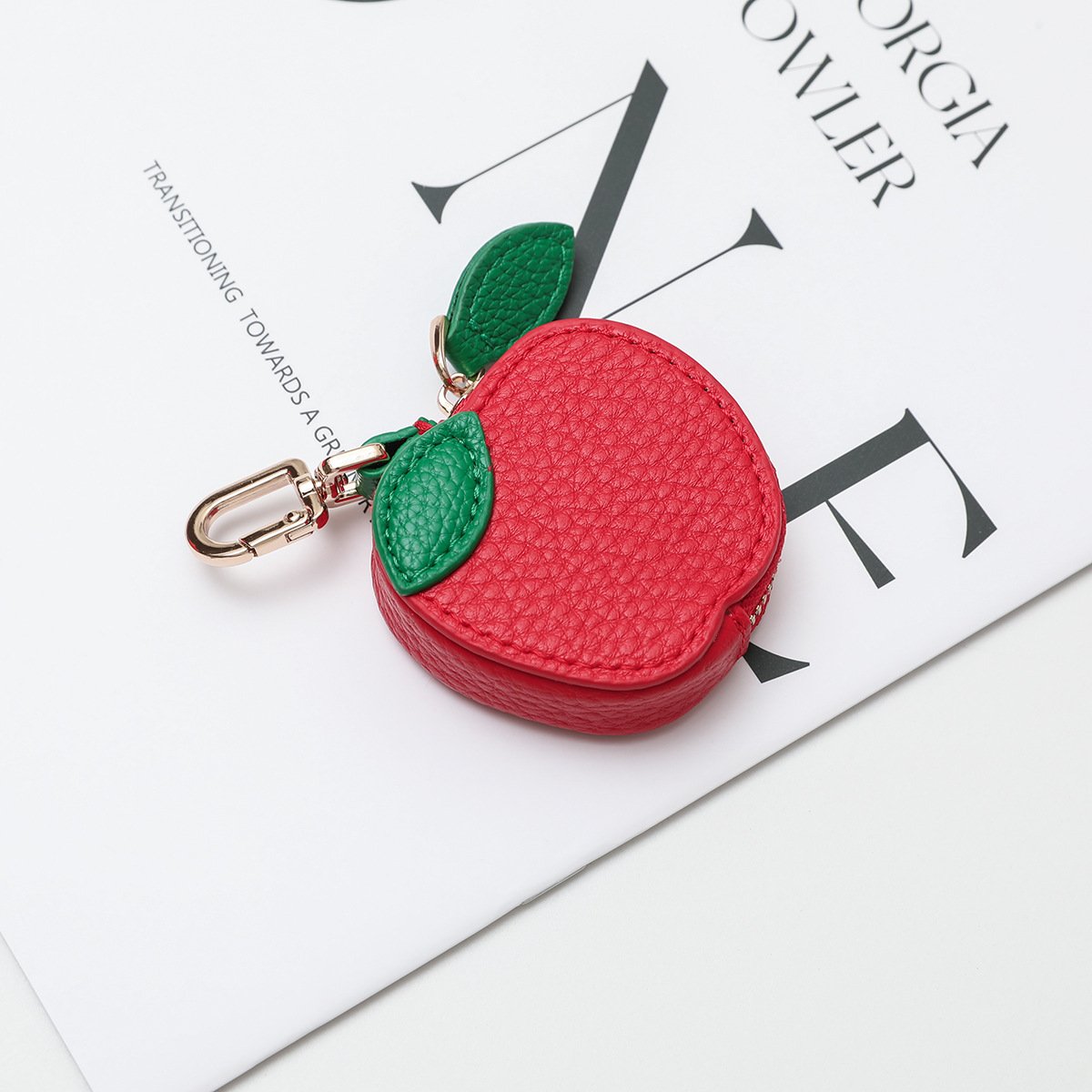 🍊Cute Fruit Coin Purse Bag Charm Airtag Accessories