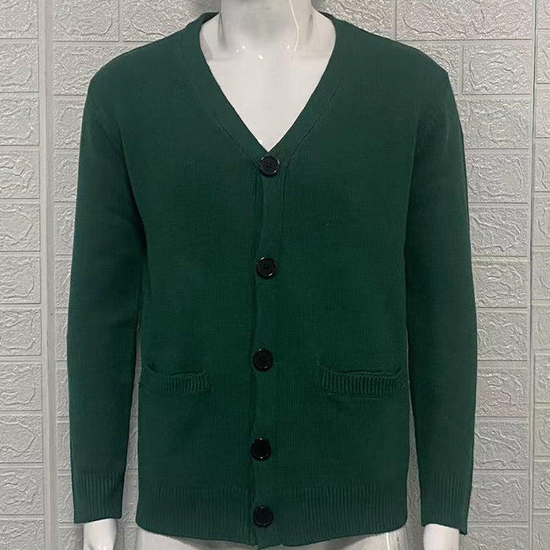 🏆 Bestseller 🧶 Men's V-Neck Knit Cardigan – Timeless Silhouette & All-Day Comfort for Every Occasion