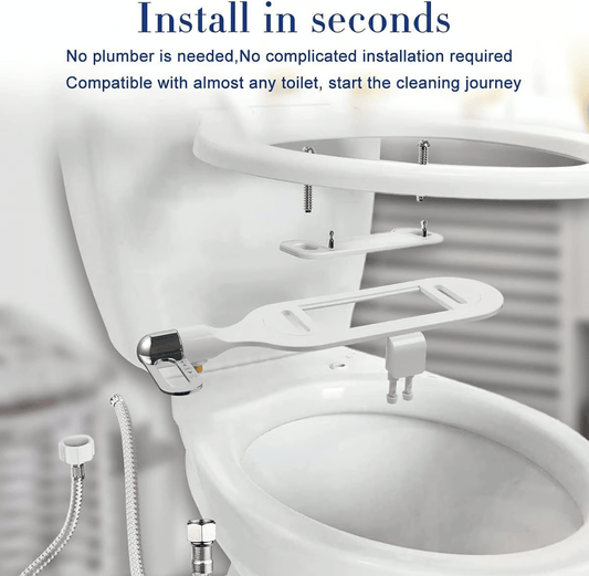 👩‍🦰Toilet Bidet Attachment — (Feminine Wash & Posterior Wash) 💕