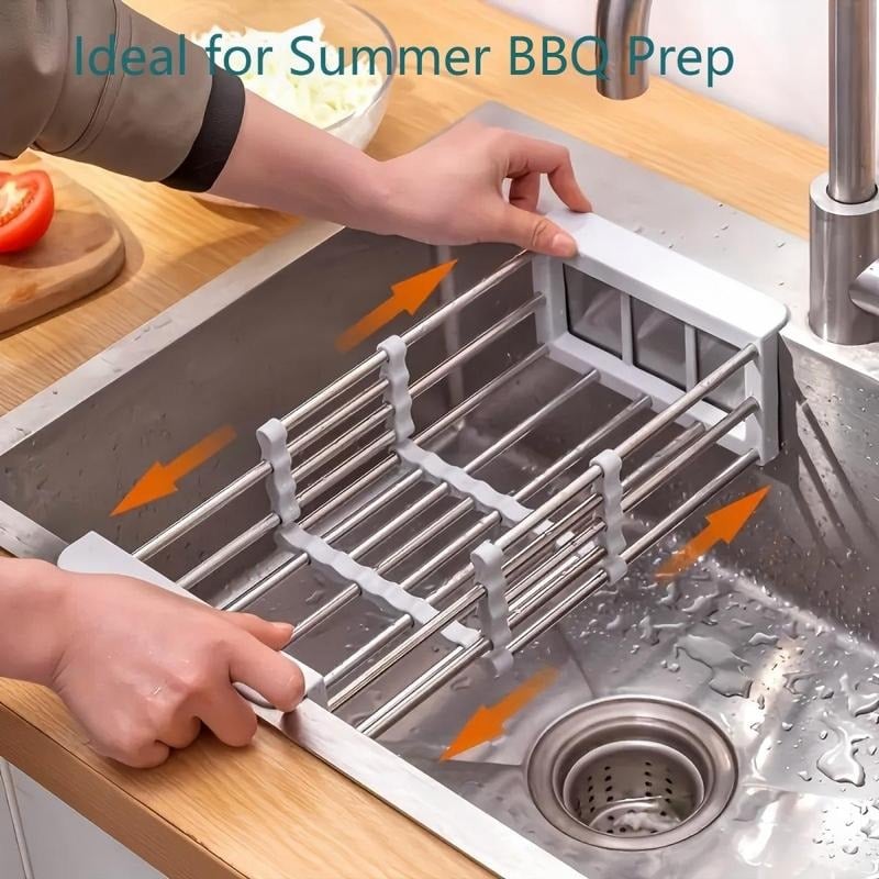Stainless Steel Hanging Dish Rack
