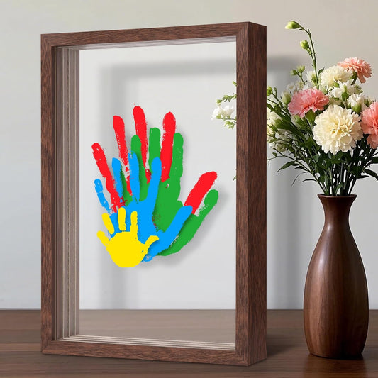🎁Best Gift-Family Handprint Kit🌸Non-Toxic, Odorless, And Harmless