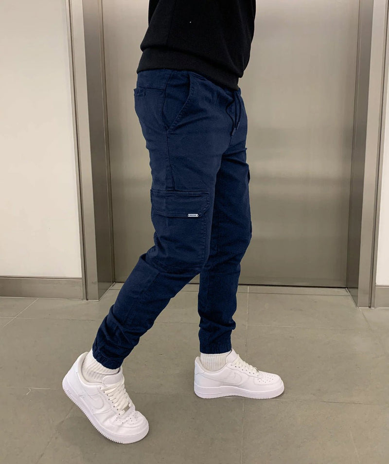 Casual cargo pants with pockets