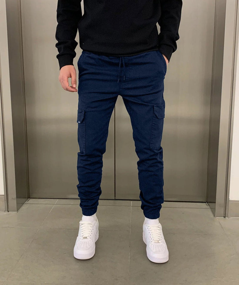 Casual cargo pants with pockets