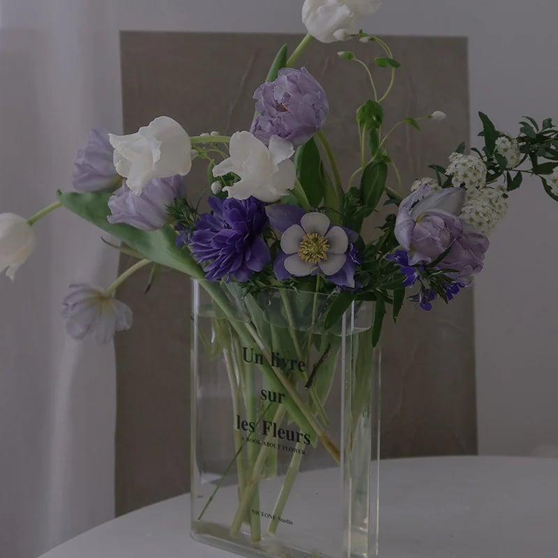🌷The Most Beautiful Art🌷Book Shaped Vases