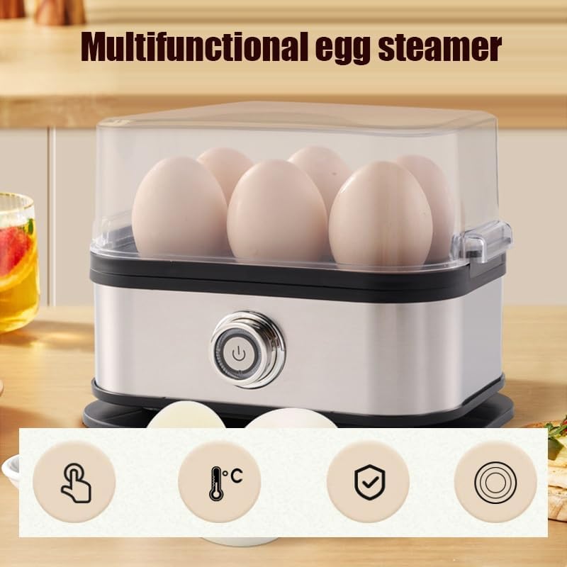 🏆💥Effortless Egg Cooking with the Ultimate Stainless Steel Egg Cooker 🍳✨,Best gifts