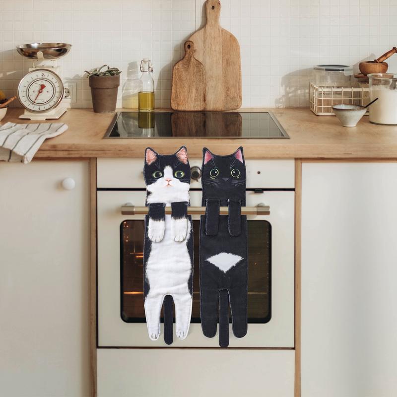 🎁Funny Cat Hand Towels