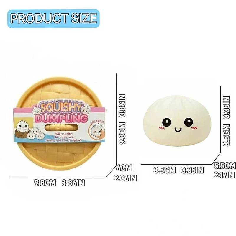 🍔💕Glitter Squishy Bun - Squeeze Away Stress for Instant Calm & Focus