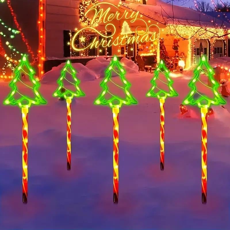 Solar Christmas Tree Lights