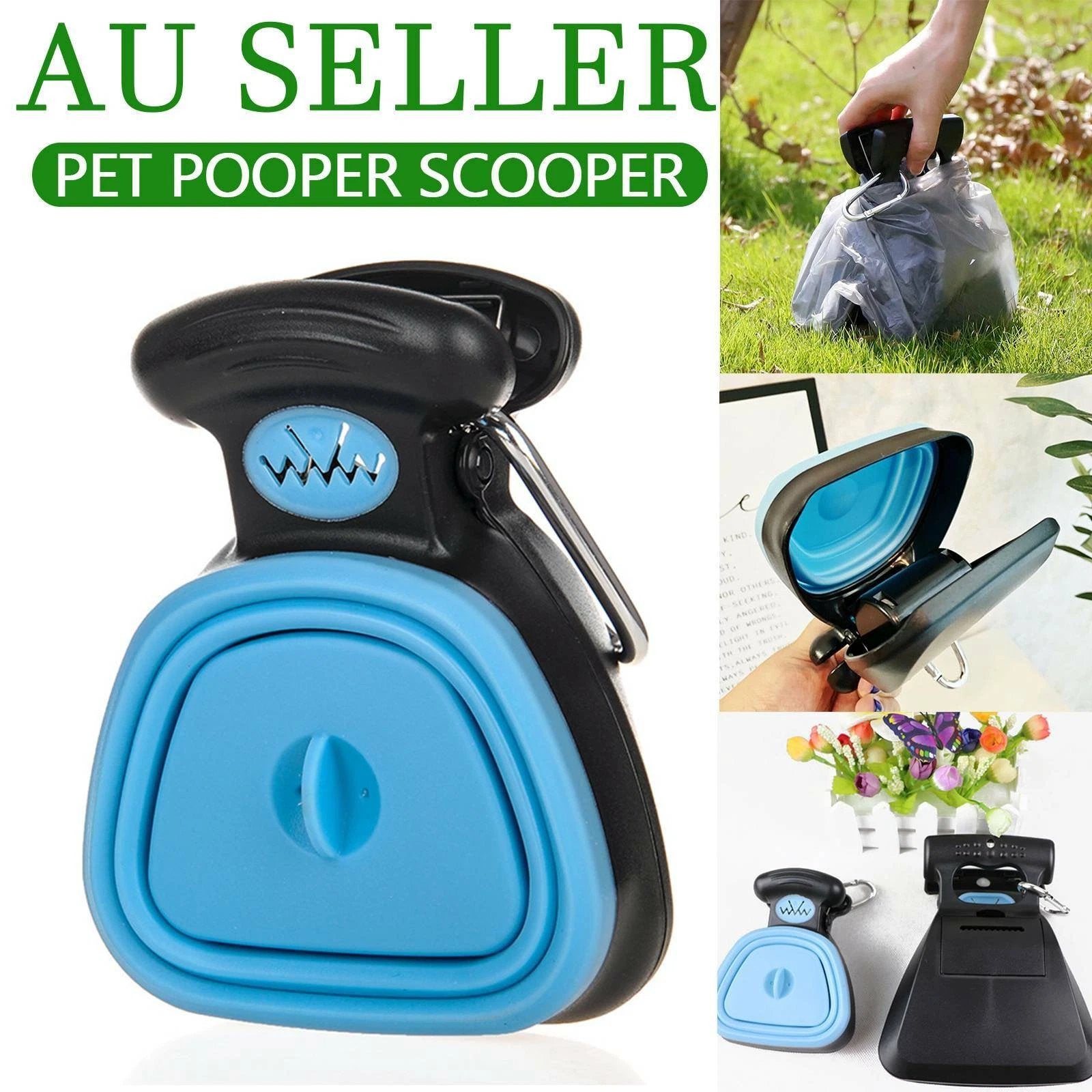 FREE SHIPPING🤢No-Touch Poop Scooper - Foldable wide-mouth pet waste ...