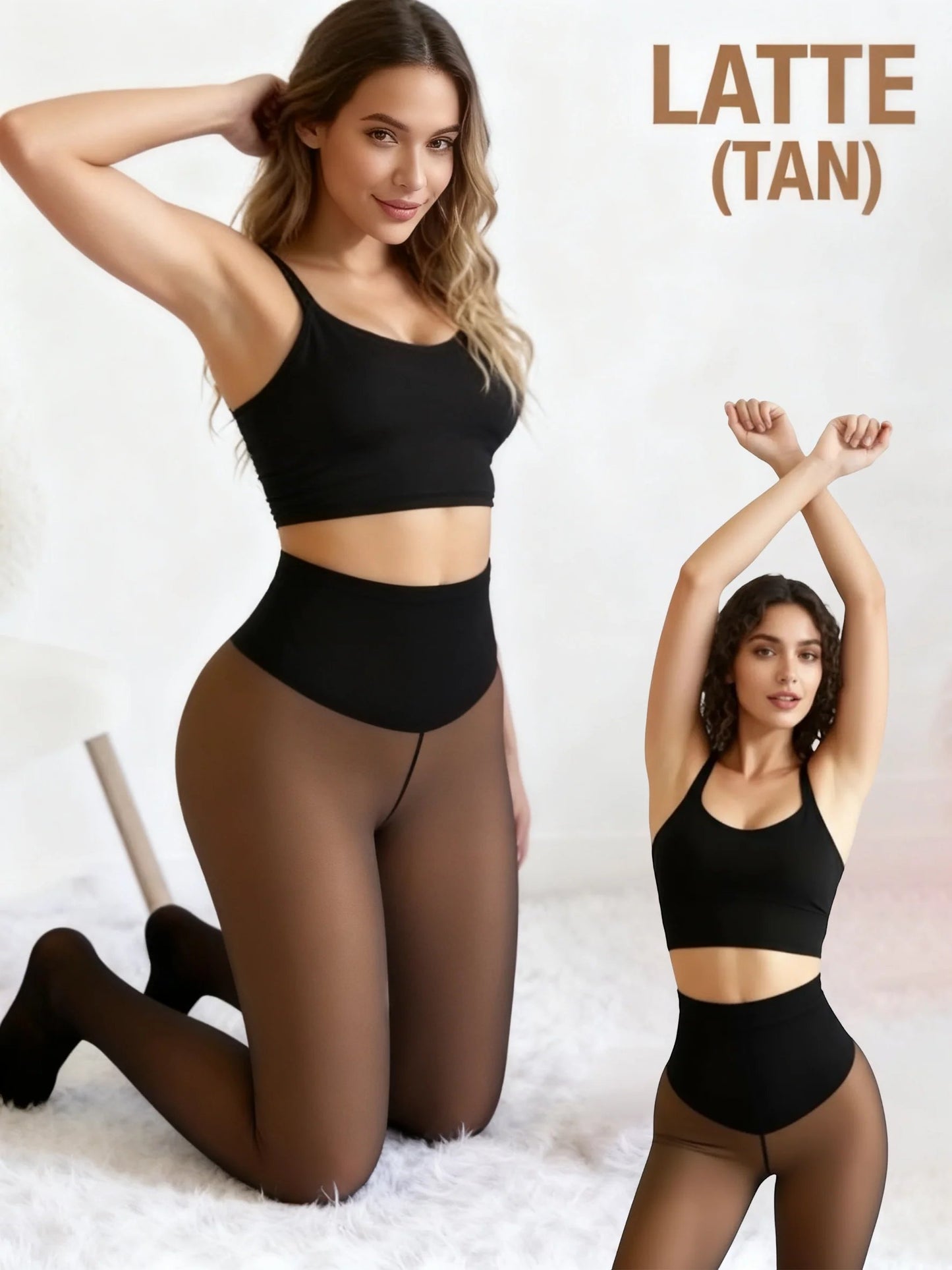 ❄️One-Seam Shaping Fleece Leggings✨✨Stay Warm.Look Snatched. 💕