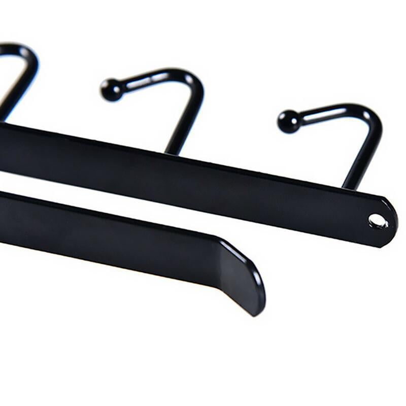 🔥6 Hooks Under-Cabinet Hanger Rack
