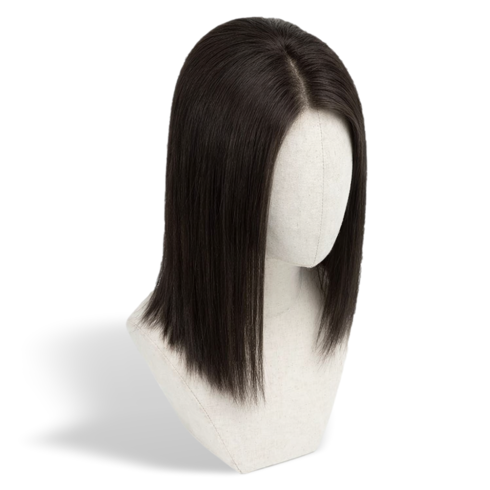 7" x 7.5" Premium Human Hair Topper