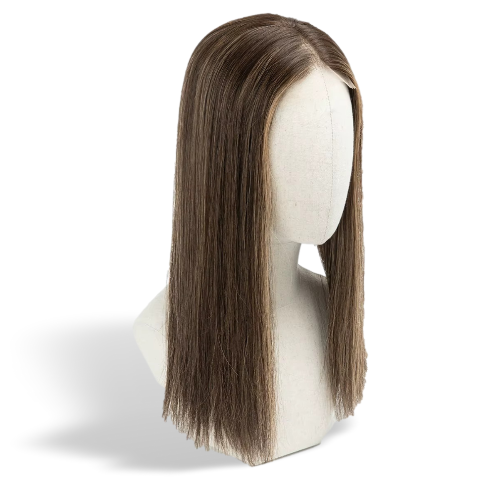 7" x 7.5" Premium Human Hair Topper