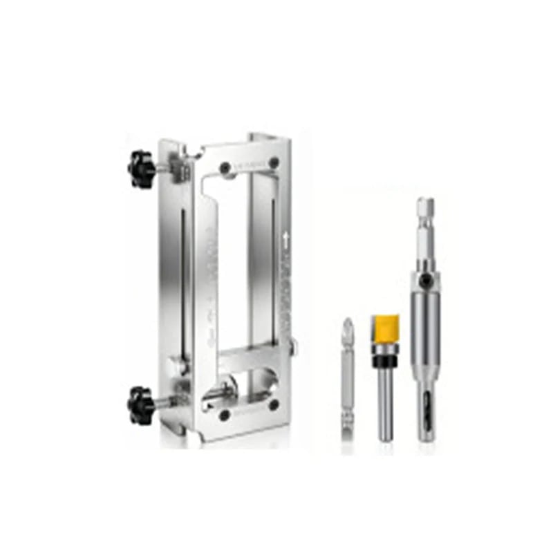 Adjustable Door Hinge Mortise Jig Kit