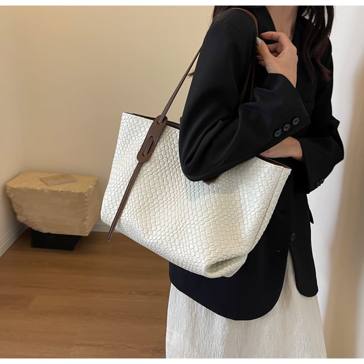 Stylish Braid Design Tote Bag for Women
