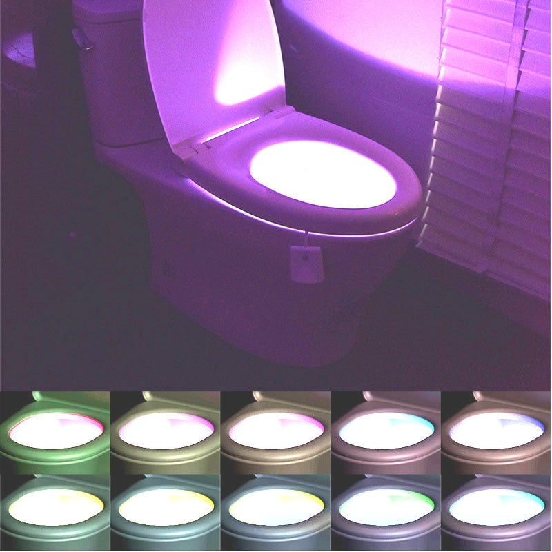 🔥Hot Sale🔥Waterproof LED Rechargeable Toilet Smart Night Light