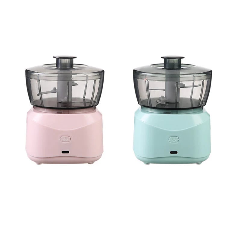 Wireless Mini Food Chopper – One-Touch & Dual S-Blade Design