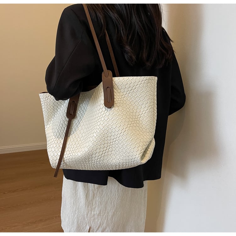 Stylish Braid Design Tote Bag for Women
