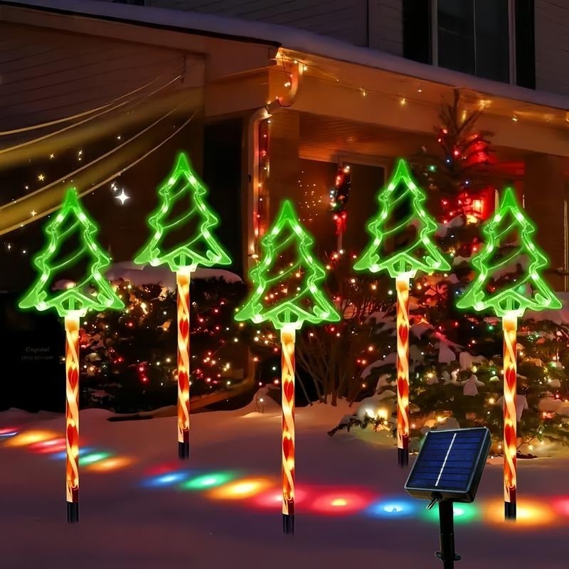 Solar Christmas Tree Lights