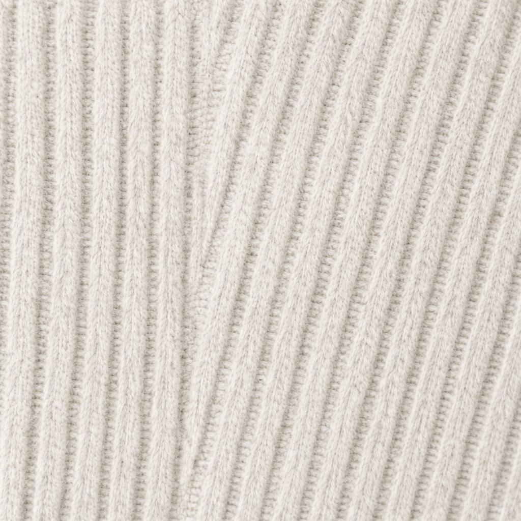 Ribbed Open-Front Knit Cardigan