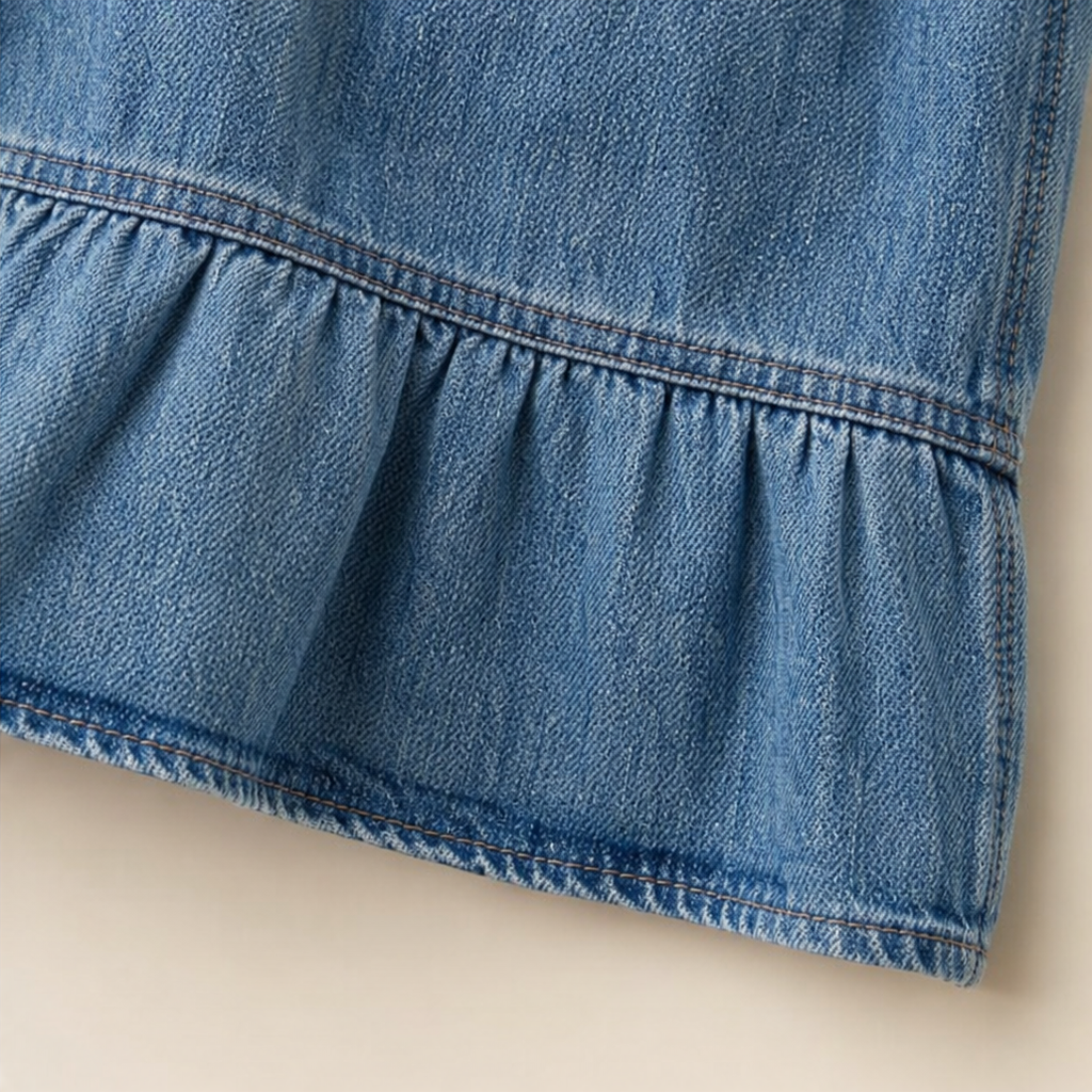 High-Waist Tiered A-Line Maxi Skirt
