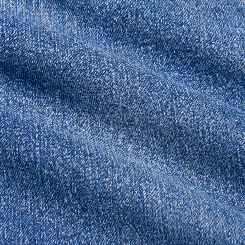 High-Waisted Scalloped Side-Button Flare Jeans