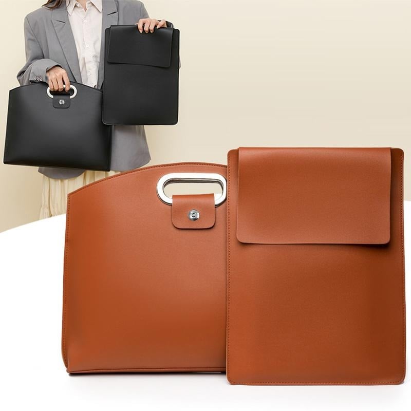 Waterproof Leather 14-16In for Laptops and iPad Cases Macbook Cases