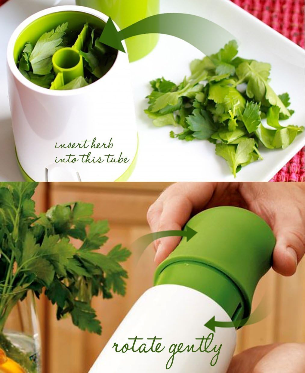 Plastic Herb Mill Grinder Spice Mill Shredder Chopper Cutter Grinder Grater Slicer Food Processor Kitchen Tools