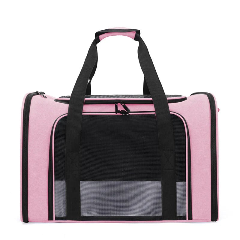 📢📢40% OFF !! ⏰Large Foldable Mesh Cat Carrier Bag