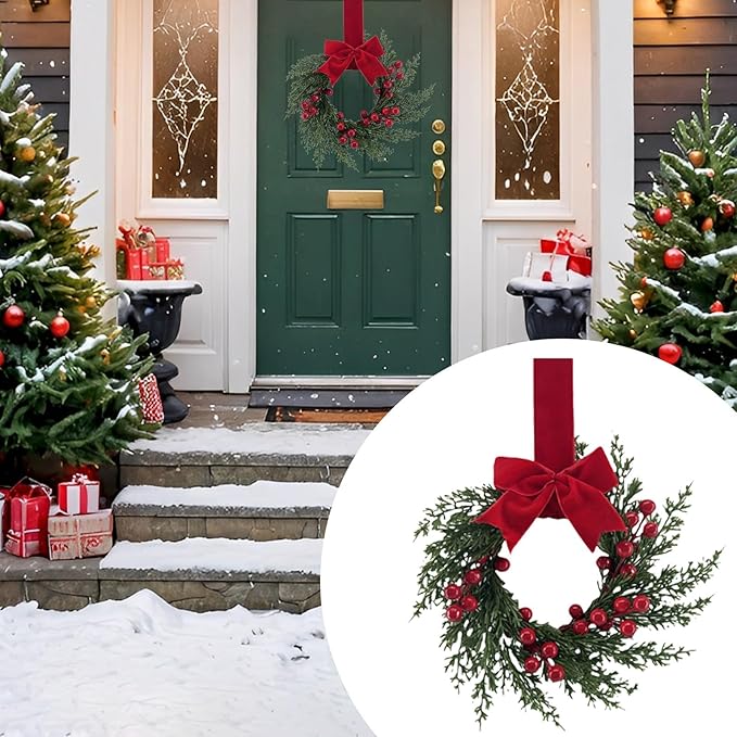 🎉Mini Christmas Wreaths for Cabinets