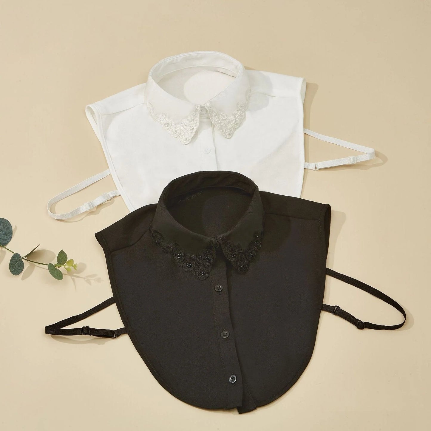 ✨Plaid Rhinestone Detachable Collar-- No More Ugly Sweaters!