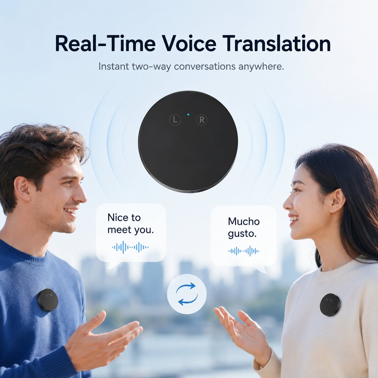 Spanish & English Practice Companion – Supports 165 Languages