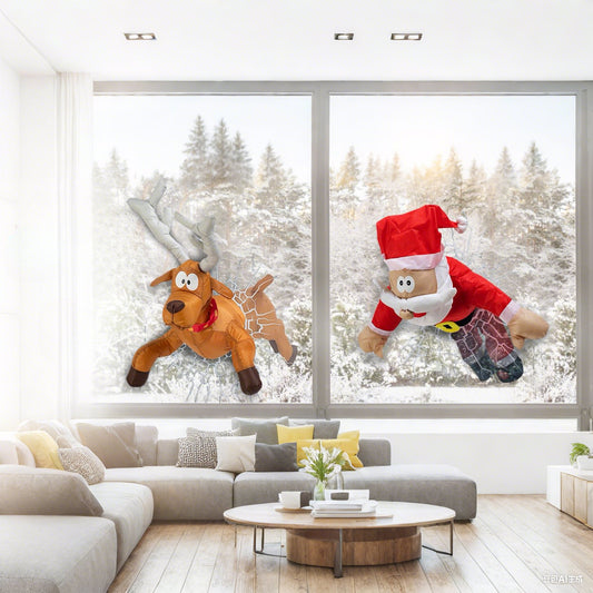 🎁Christmas Pre Sale 🎅Crashing Reindeer & Santa Set