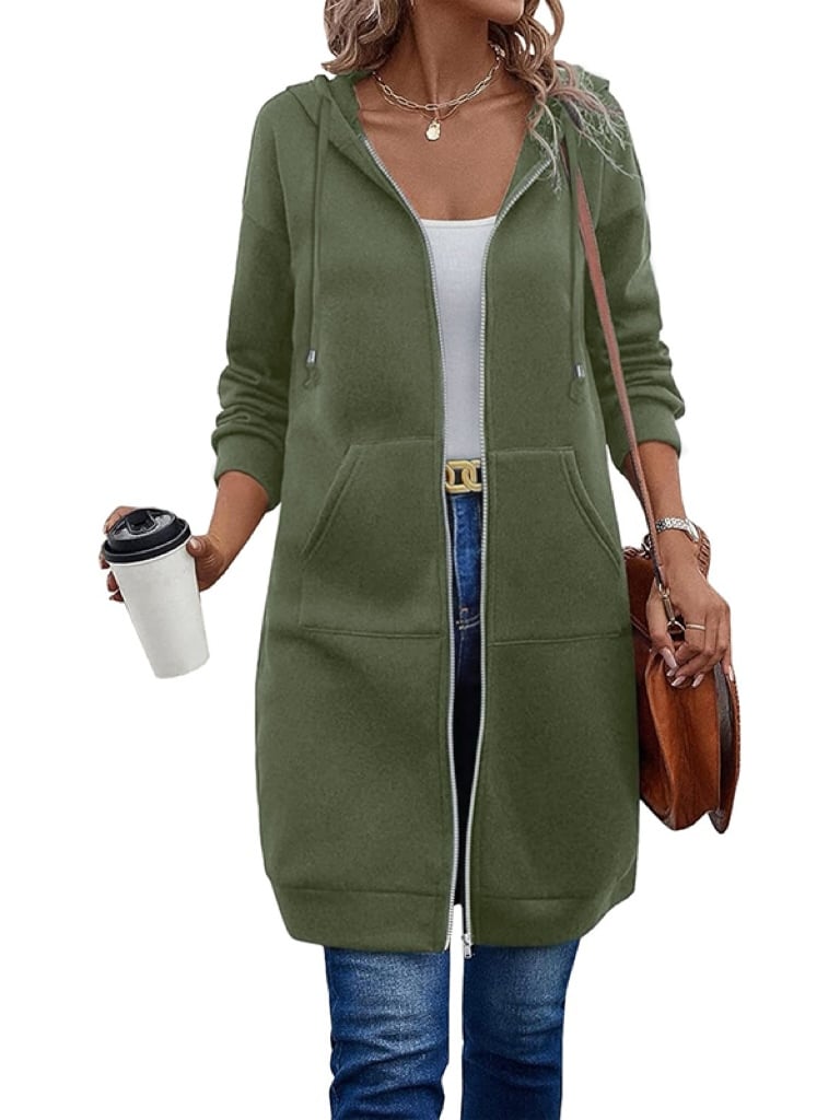 🍂Women Casual Zip up Fleece Hoodies🔥